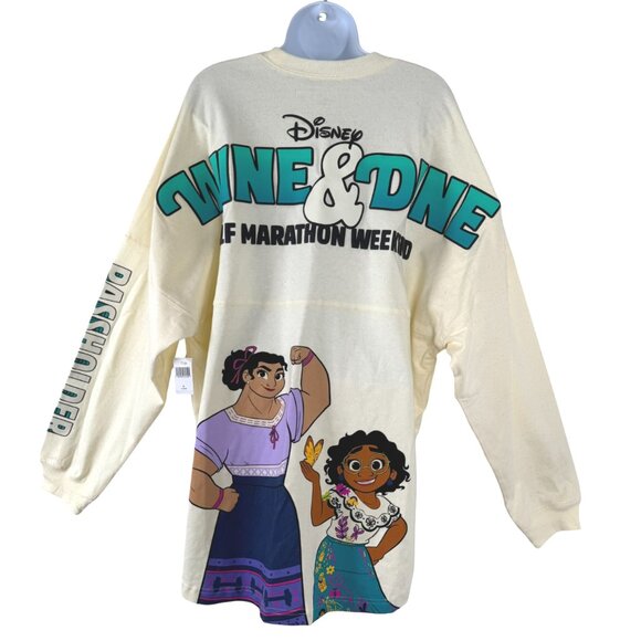 Disney Encanto Spirit Jersey XL Wine & Dine Half Marathon Weekend NWT TP-3520 - Picture 1 of 15